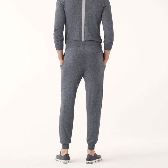 Mills Supply Men’s Graphite Extremely Soft & Light Cashmere Joggers NWT Size S - Picture 2 of 14